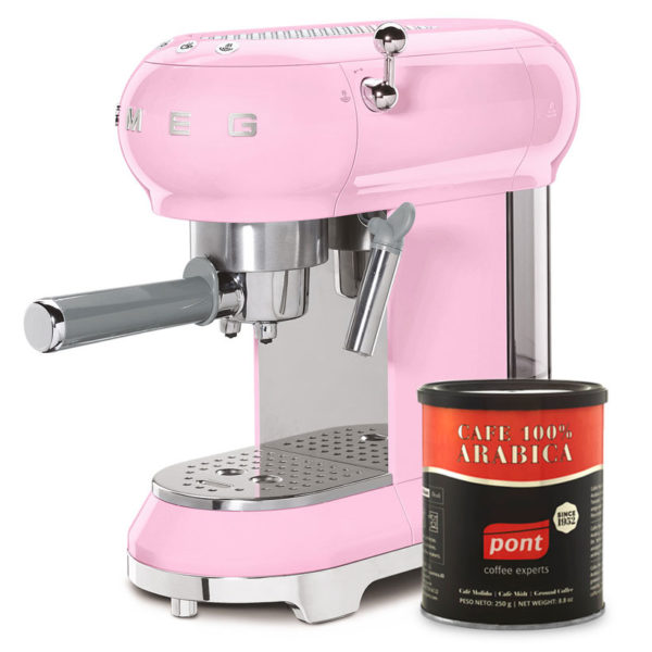 Smeg Pink Coffee Maker